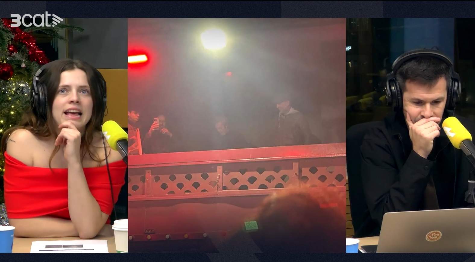 Pep Guardiola al concert de Mishima a la sala Apolo, Que no surti d'aquí   3Cat (1)