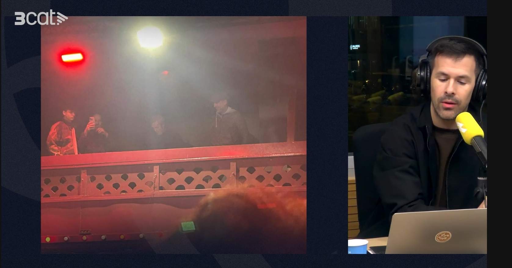 Pep Guardiola al concert de Mishima a la sala Apolo, Que no surti d'aquí   3Cat