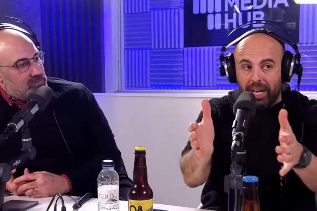 En Peyu, en 'La Sotana', explicando su encontronazo con un Mosso