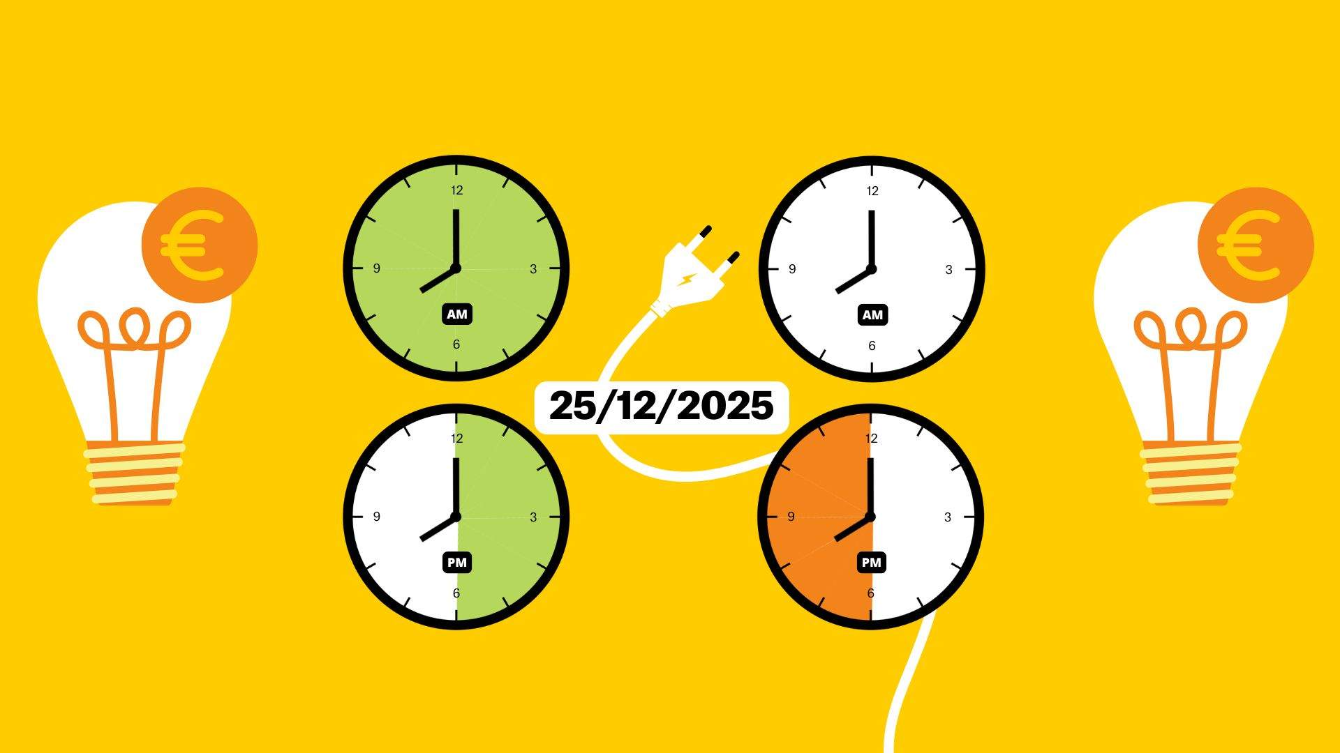 Preu de la llum d'avui, 25 de desembre, per hores: quan és més barat posar la rentadora?