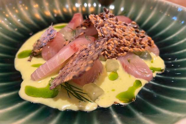 Ceviche de serviola   Batea   Rosa Molinero Trias