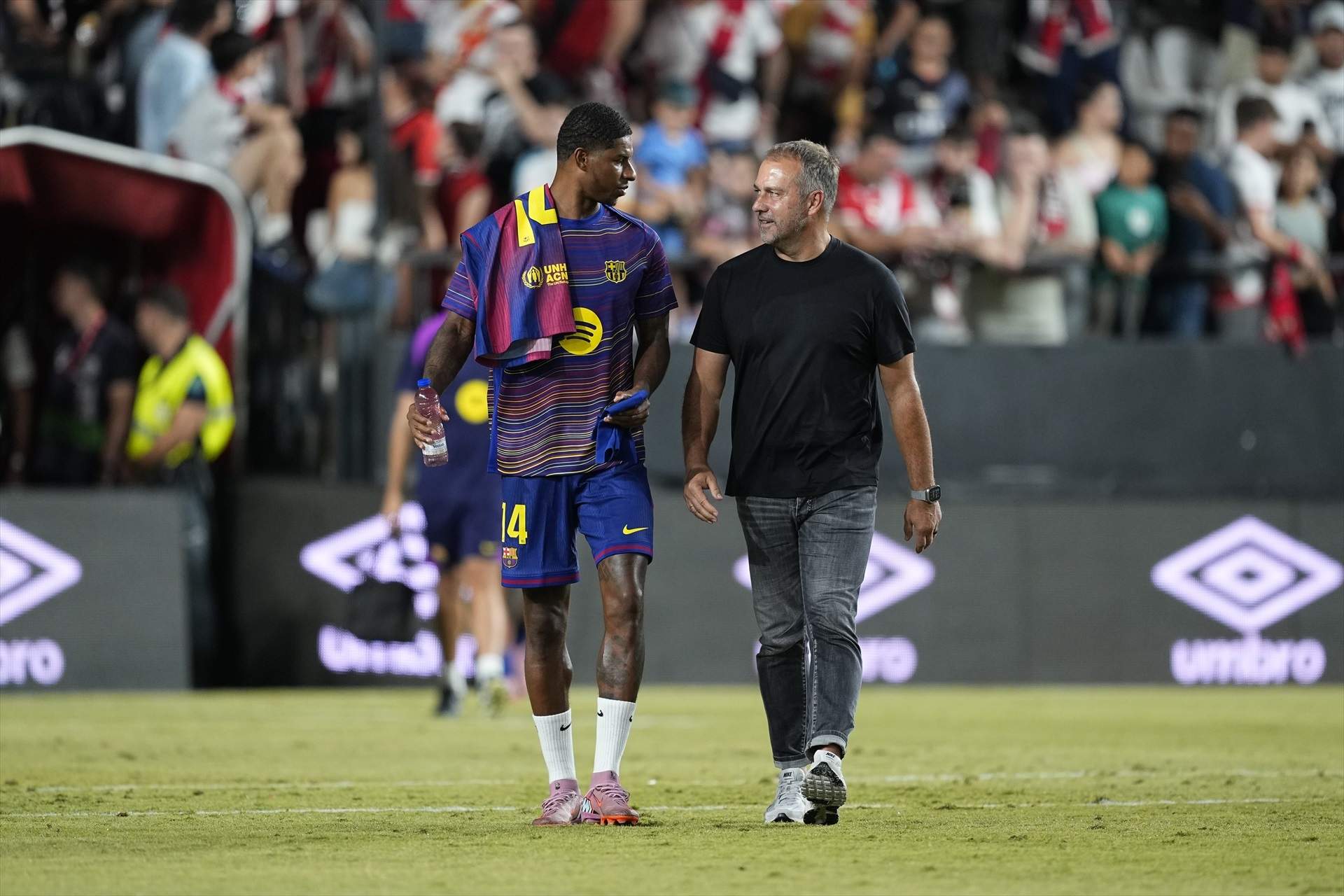 Rashford confiesa su deseo de seguir en el Barça y la decisión pasa en manos de Flick