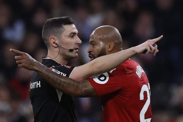 Árbitro Alejandro Muñiz Ruiz Marcao Sevilla / Foto: EFE