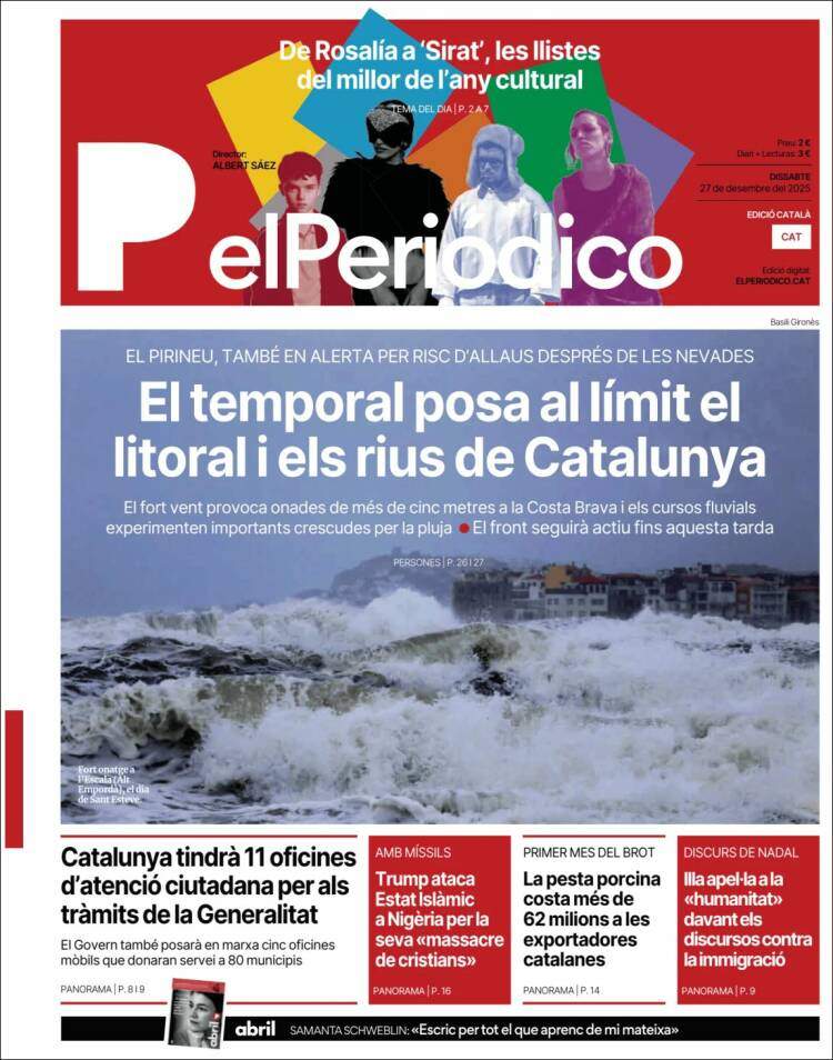 El Periodico, 27 desembre 2025