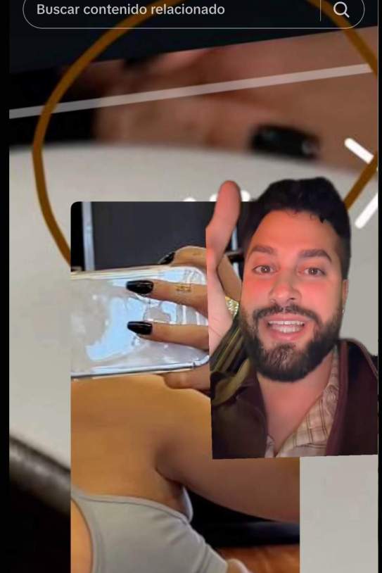 Javi Hoyos comparant les ungles d'una foto i de l'altra   TikTok