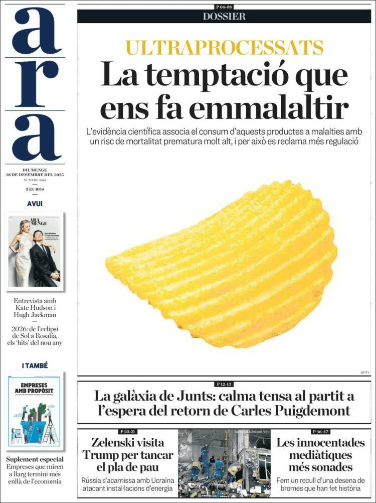 Ara, 28 desembre 2025