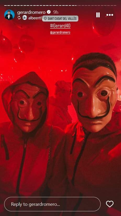 Imatges dels convidats disfressats per la festa de Gerard Romero   Instagram