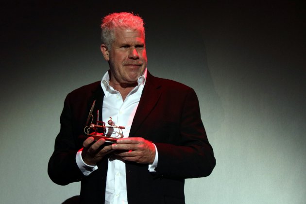 Actor Ron Perlman premio Maquina Tiempo Festival cine silos