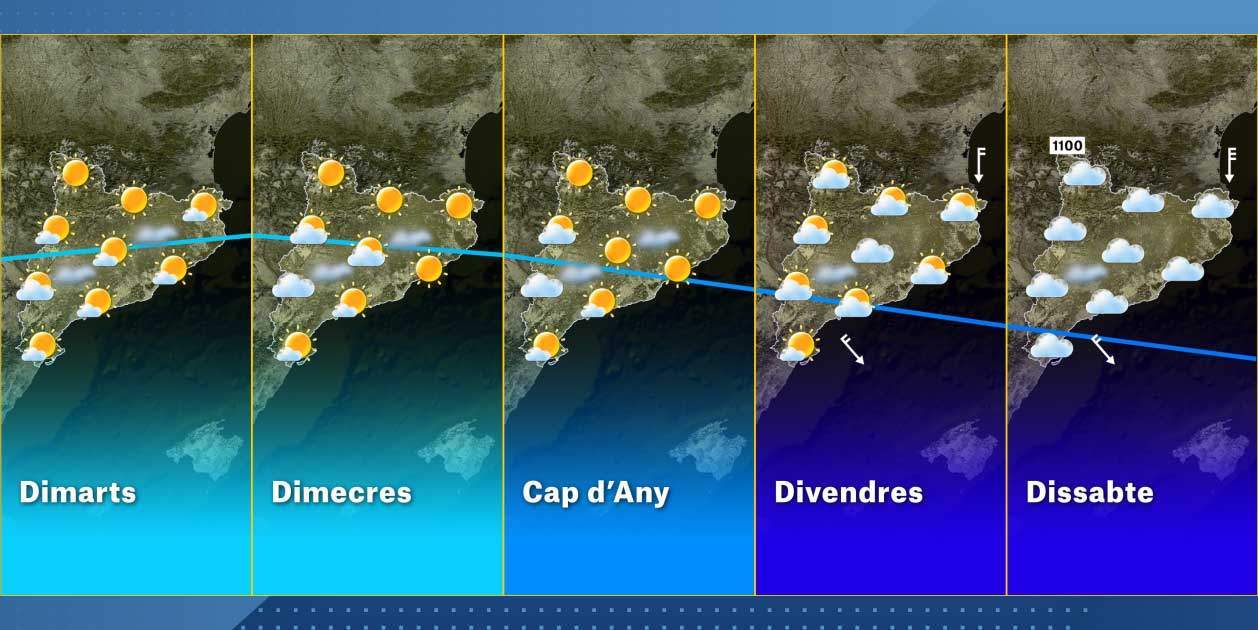 Mapa Catalunya setmana 28-12
