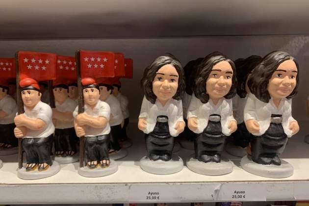 Caganers de la Comunitat de Madrid i d'Ayuso / David González