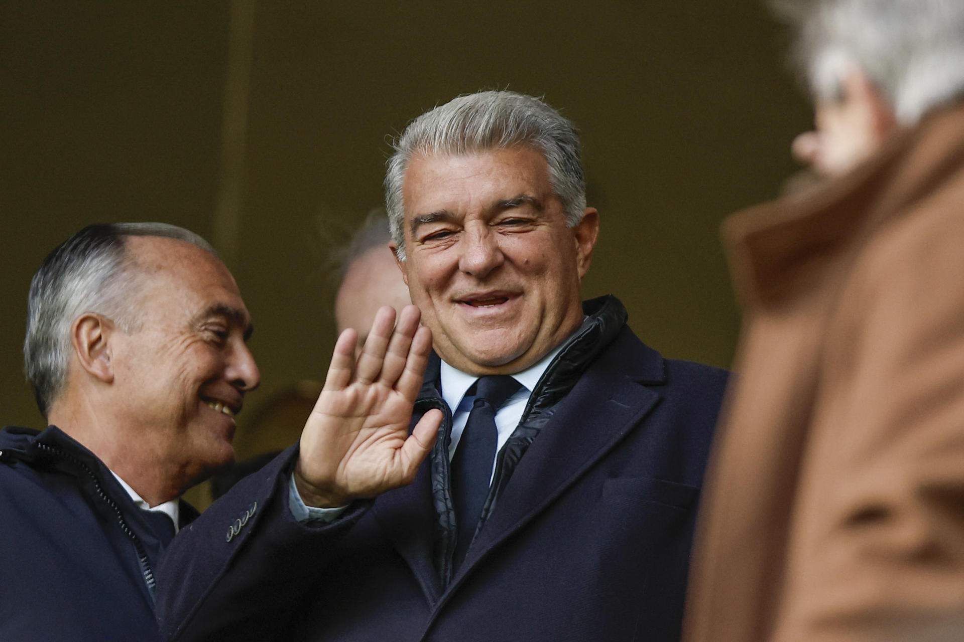 Joan Laporta augura una nova Champions per al Barça i se'n recorda del Reial Madrid