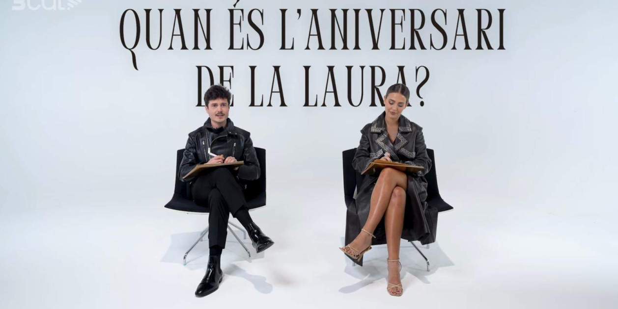 Miki Núñez y Laura Escanes jugando al '¿qué prefieres?' / YouTube Miki Núñez y Laura Escanes jugando al '¿qué prefieres?' / YouTube