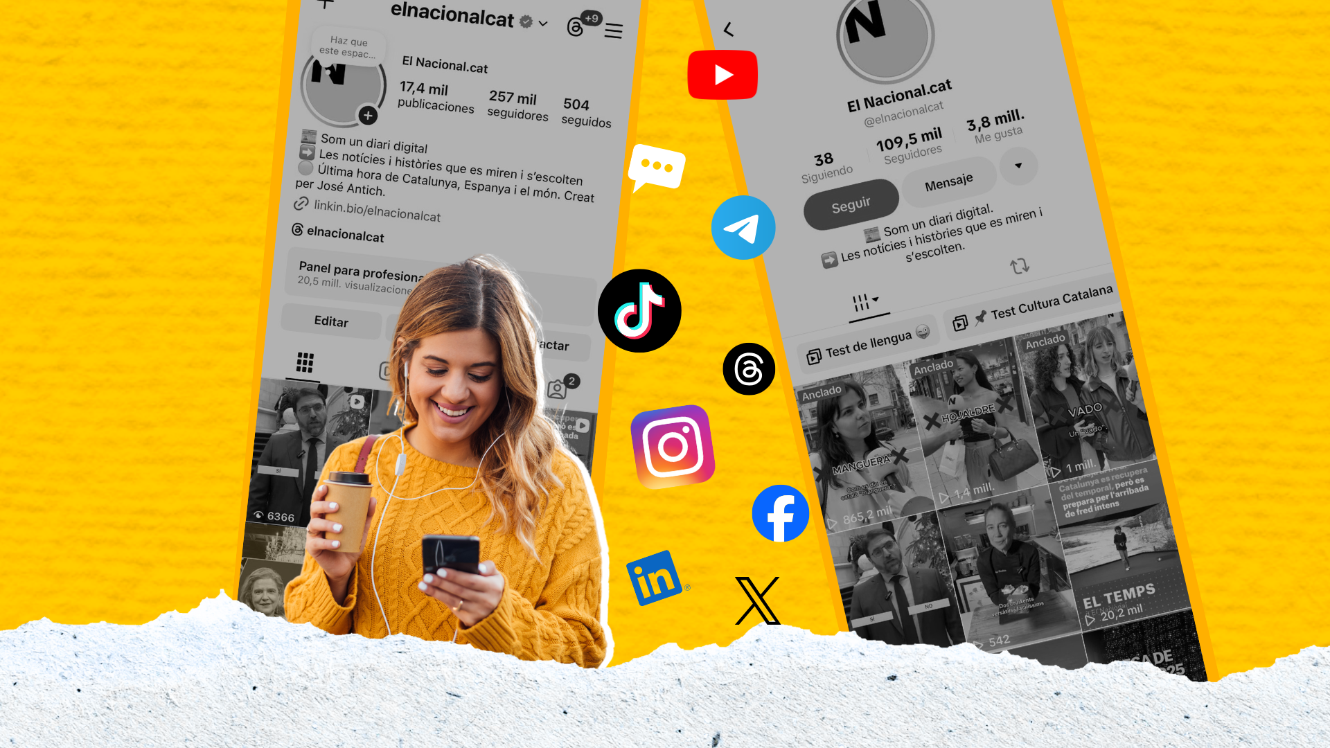 'El Nacional' cierra el 2025 con un fuerte crecimiento en las redes sociales