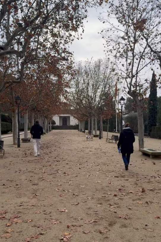Joan Garcia y su pareja, Anna, paseando por Viena IG