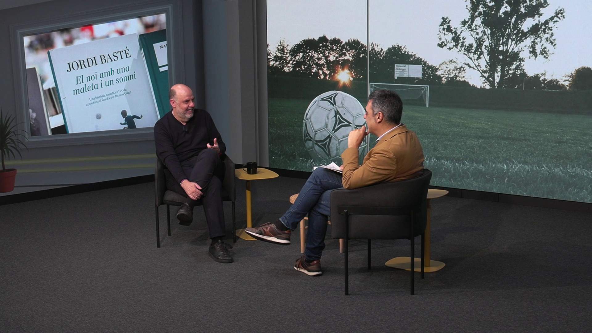 Jordi Basté en una entrevista a El Nacional. Foto: El Nacional