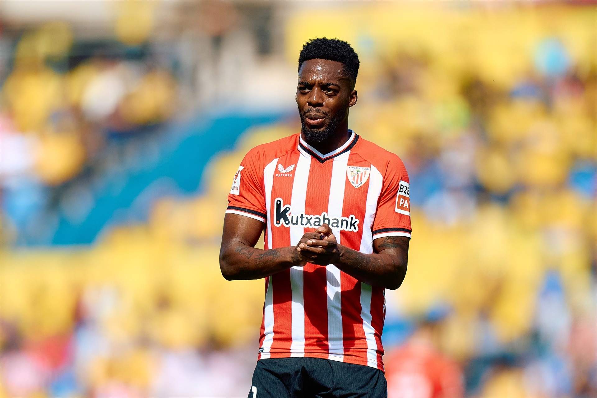 Iñaki Williams, disputant un partit amb l'Athletic Club / Foto: EFE Iñaki Williams, disputant un partit amb l'Athletic Club / Foto: EFE