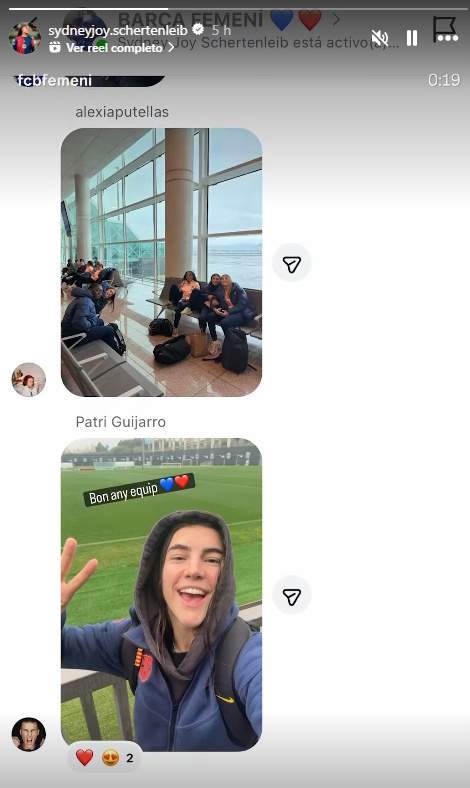 El Cap d'Any de les jugadores del Barça IG