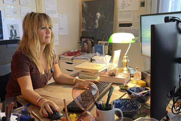 Ona Batallé a la llibreria Ona | Foto: Alba Richart