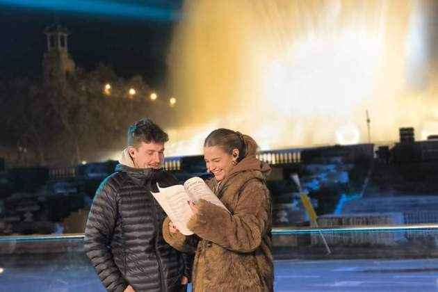 Núñez y Escanes con el guion / Instagram Núñez y Escanes con el guion / Instagram