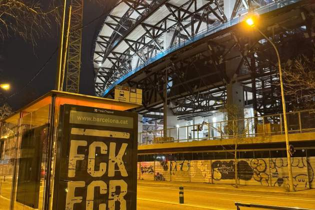 Curva espanyol missatges2 / Foto: @CurvaRCDE