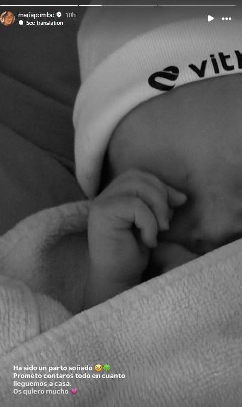 Primera imatge Mariana   Instagram