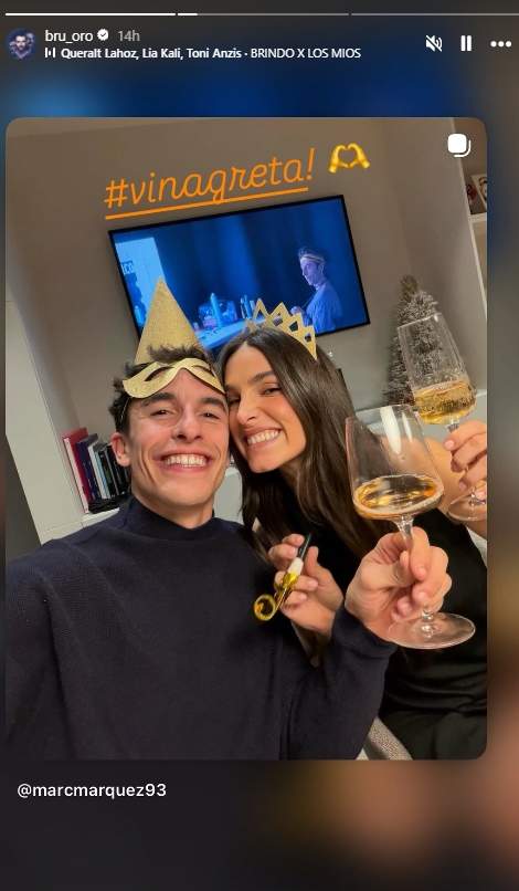 La storie de Bruno Oro Instagram