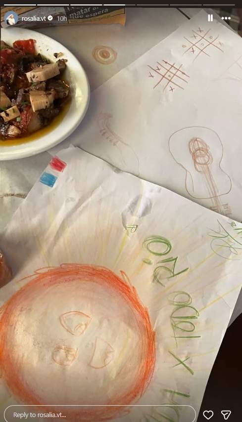 La imagen de Rosalía cortada   Instagram