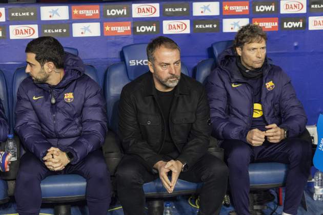 ESPANYOL BARÇA LLIGA hansi flick / Foto: Carlos Baglietto ESPANYOL BARÇA LLIGA hansi flick / Foto: Carlos Baglietto