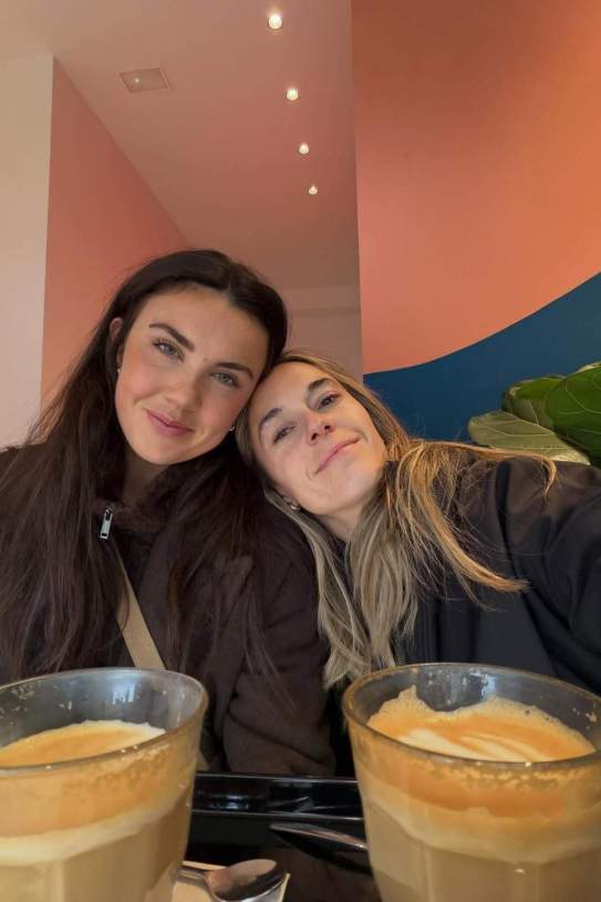 León y Engen en una de les seves cites cafeteres / Instagram León y Engen en una de les seves cites cafeteres / Instagram