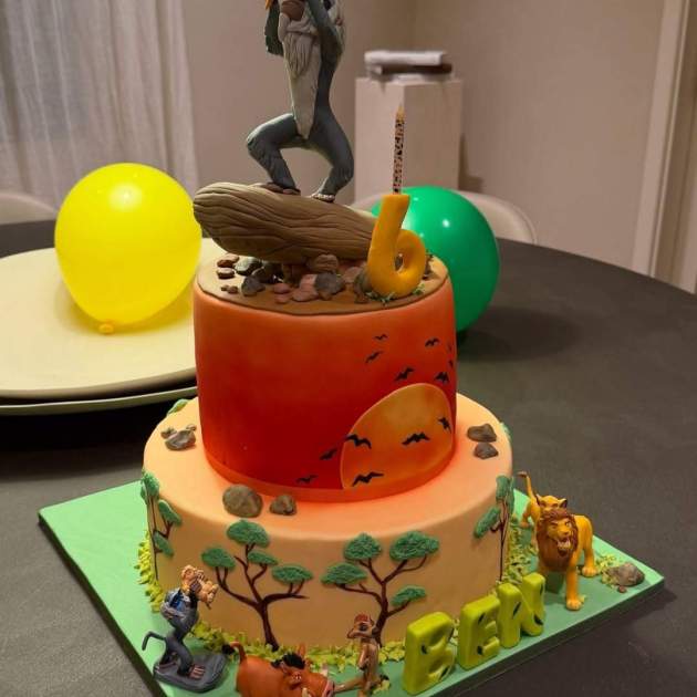 Pastís d'aniversari del fill de Ter Stegen / Instagram