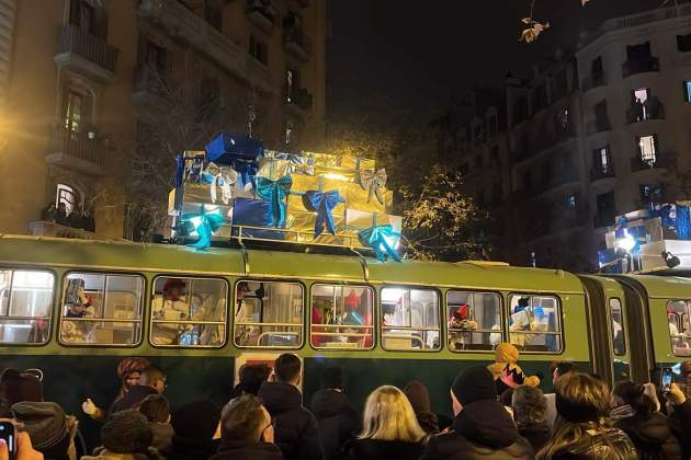 La cabalgata de Reyes a su paso por Sant Antoni Raül Ortega