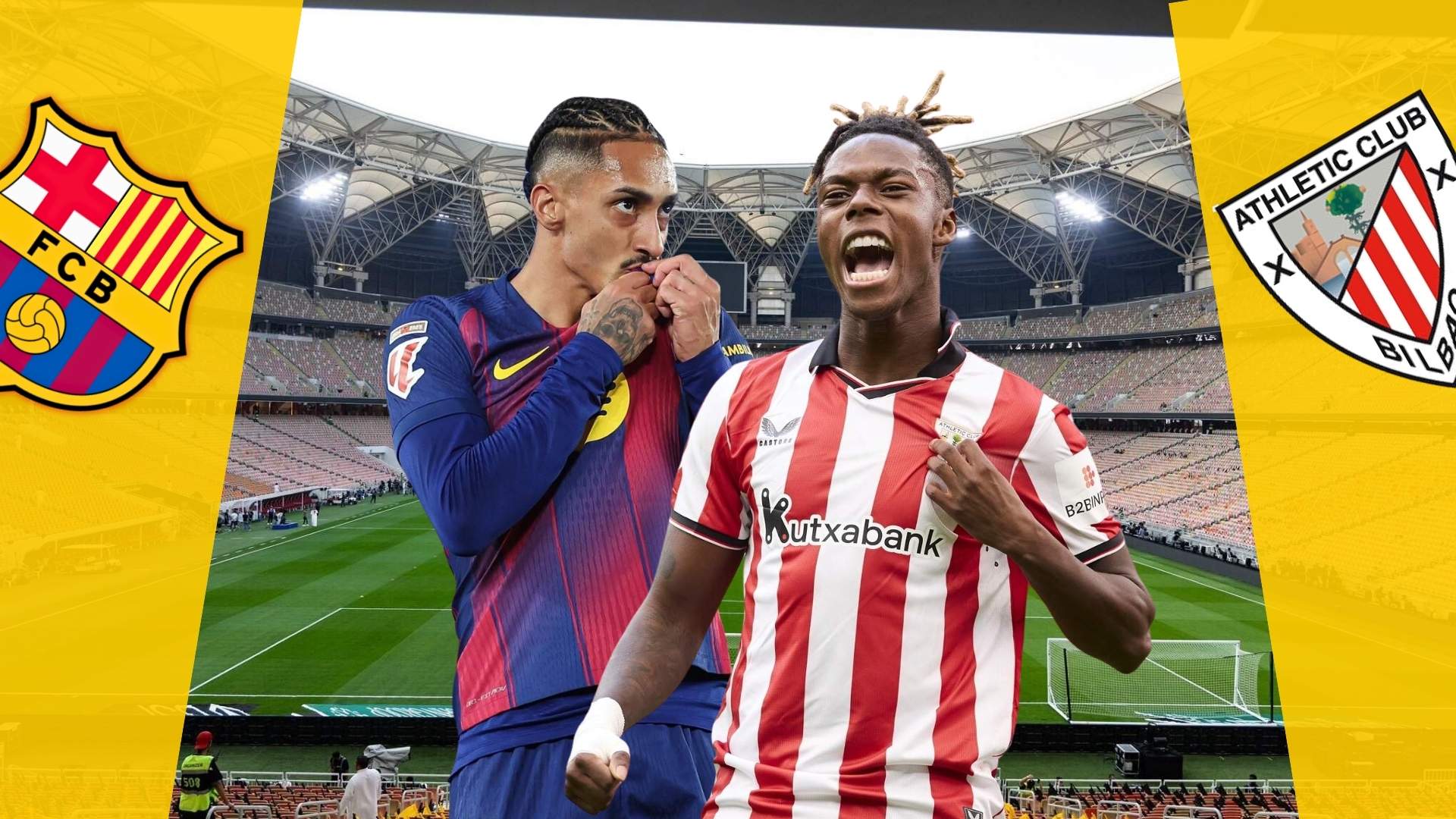 Barça - Athletic Club: horari i on veure per TV el partit de les semifinals de la Supercopa d'Espanya