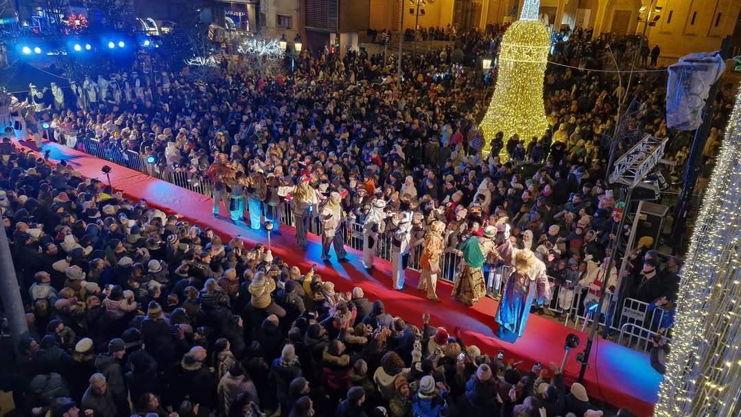 Arribada dels Reis Mags d'Orient a Mollerussa / Instagram