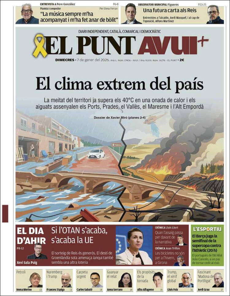 El Punt Avui, 7 gener 2026