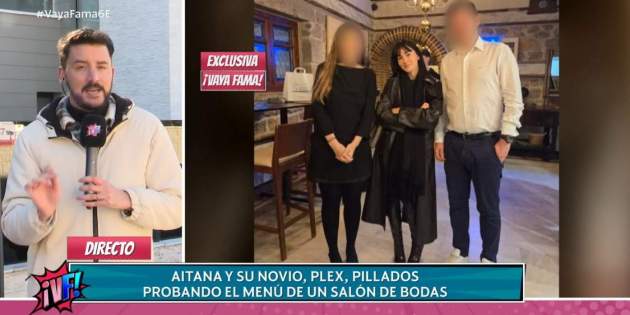 Imágenes de Aitana en el restaurante Fogón de la Casona Madrid   Telecinco