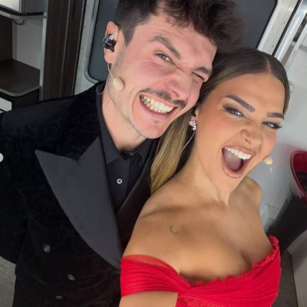 Miki Núñez i Laura Escanes, campanades 2025 / Instagram 