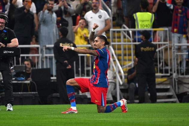 Barça Athletic Club Barça Supercopa Raphinha EFE Barça Athletic Club Barça Supercopa Raphinha EFE