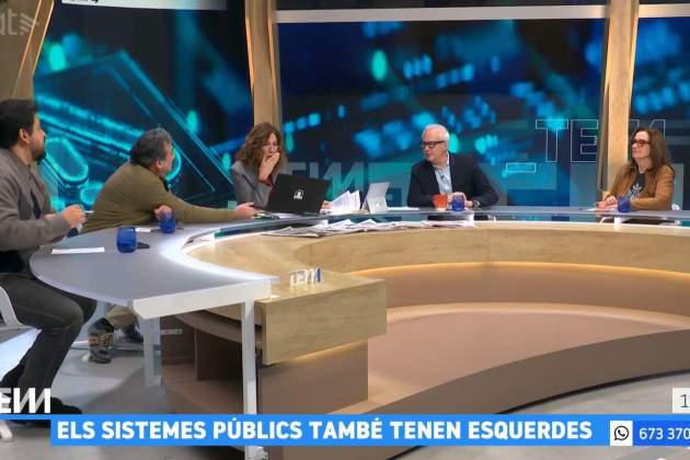 La Melero, escandalizada en el 'Tot es mou' de TV32