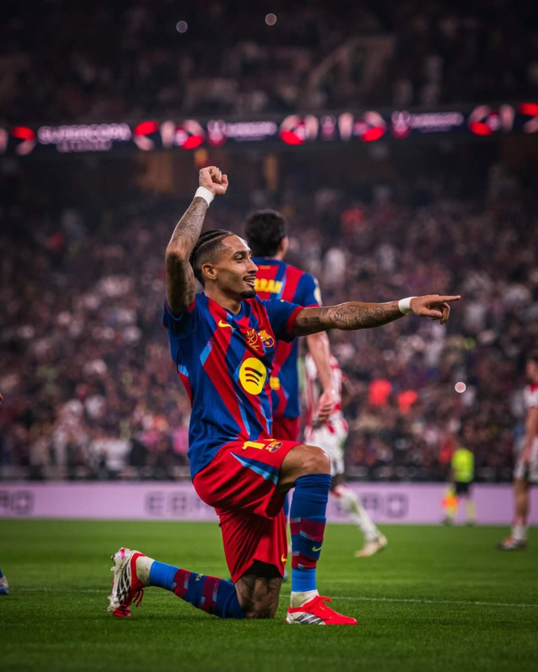 Raphinha, com a líder, demana que juguin ell i 10 més a la Supercopa