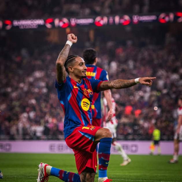 Raphinha celebració Instagram Raphinha celebració Instagram