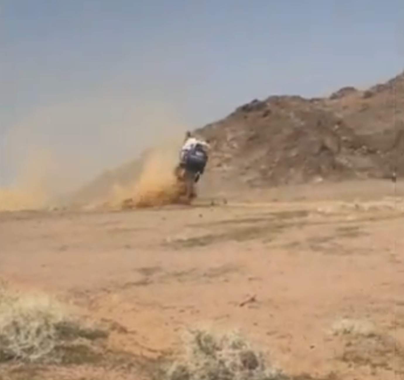 El espeluznante accidente de Jesús Calleja en el Dakar que le ha obligado a abandonar