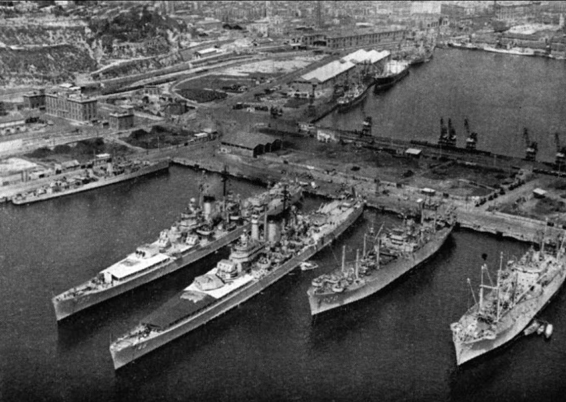 75 años del primer desembarco estadounidense en Barcelona