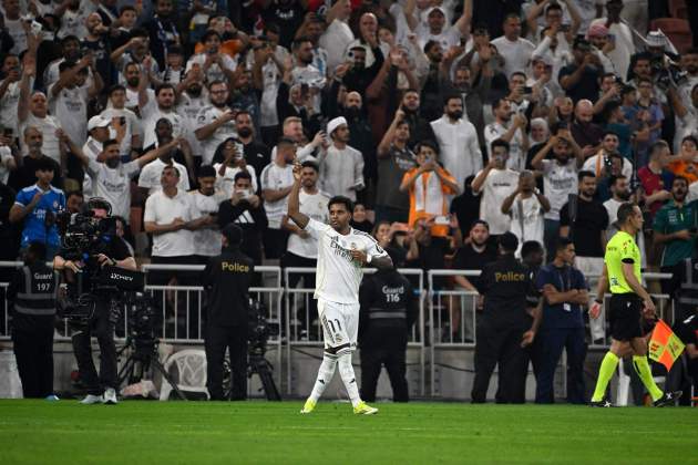 Atletico de Madrid Real Madrid gol Rodrygo EFE