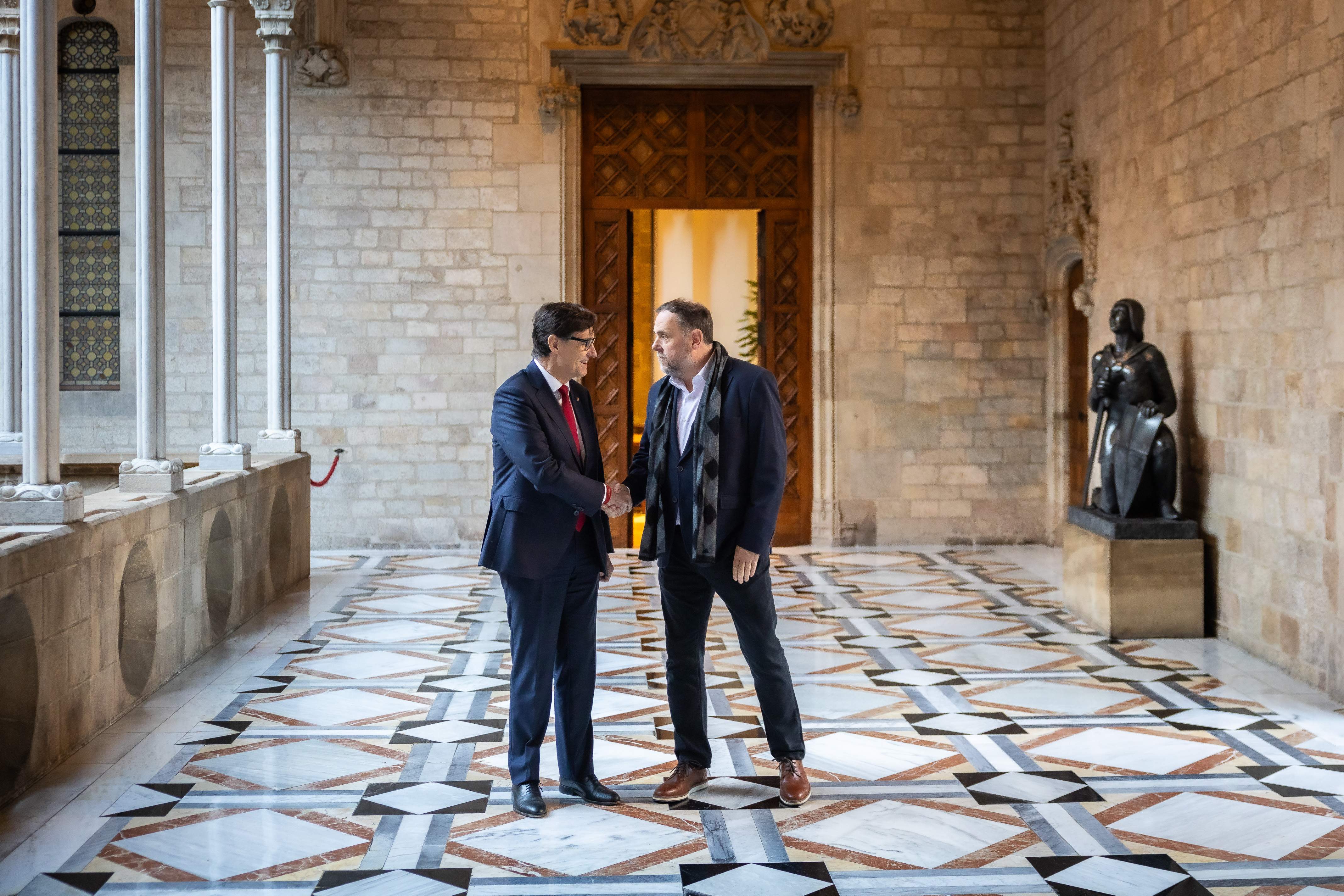 Críticos de ERC piden un referéndum vinculante para romper el pacto con el Govern de Illa