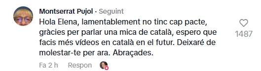 La resposta de Montserrat   TikTok