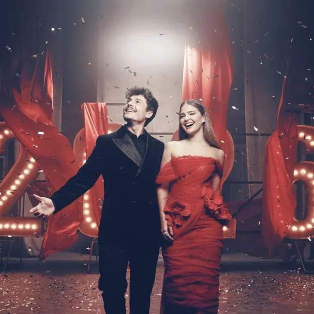 Miki Núñez i Laura Escanes campanades 2026  Instagram