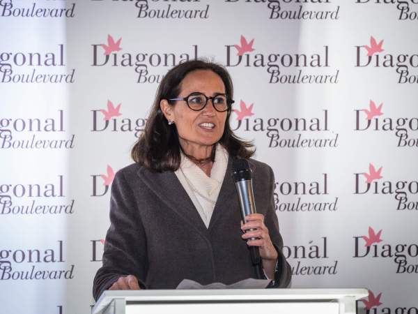 Teresa Guirado, presidenta de l'associació Diagonal Boulevard. @Parlem Teresa Guirado, presidenta de l'associació Diagonal Boulevard. @Parlem