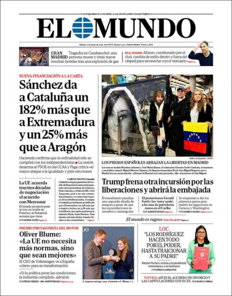 'El Mundo' 10 'El Mundo' 10