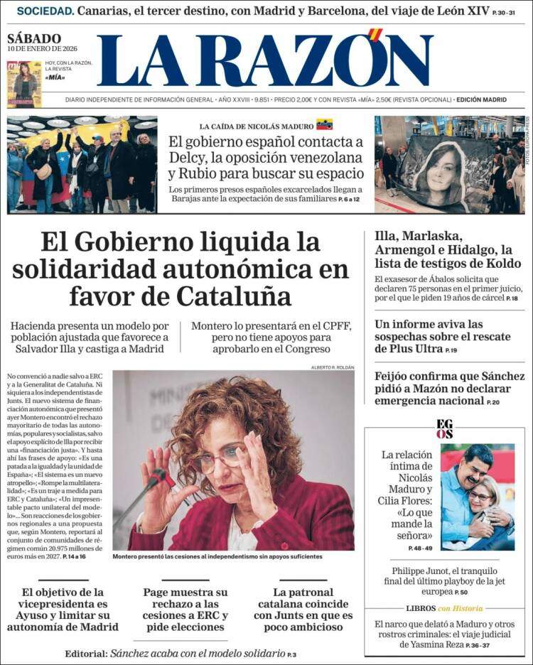 'La Razón' 10 'La Razón' 10