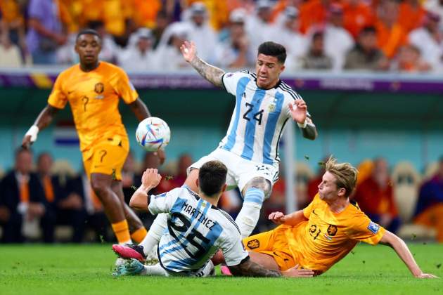 Frenkie de Jong Països Baixos Argentina / Foto: dpa - Tom Weller Frenkie de Jong Països Baixos Argentina / Foto: dpa - Tom Weller